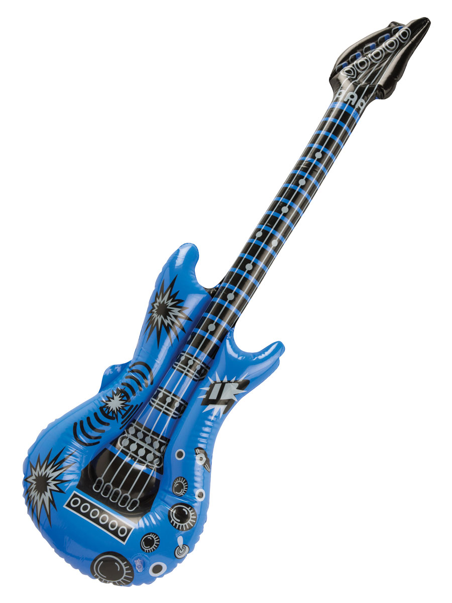 Accessoires génériques Guitare grandeur nature gonflable assortie