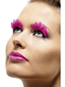 Cils Non rose plumes cils