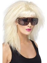 80 ' s Leopard imprimer fiche Lunette de soleil