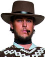 Chapeaux de Cowboy Ouest errant Gunman Hat