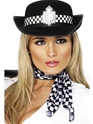 Chapeaux Uniforme Policewomans chapeau de feutre noir