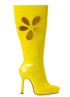 Amour bottes jaune Chaussures pour femmes