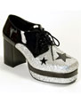 Chaussures pour hommes Glam Rock plate-forme chaussures
