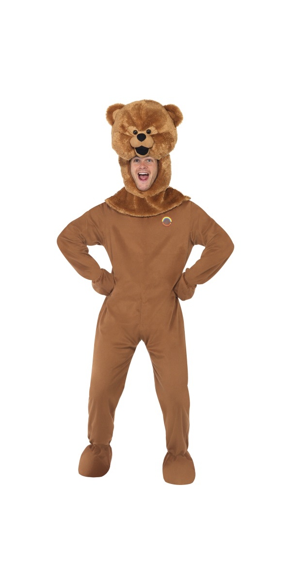 Animaux Costume Adulte Arc-en-ciel Bungle Bear Costume