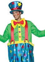 Clown Star adulte Costume masculin Deguisement Clown