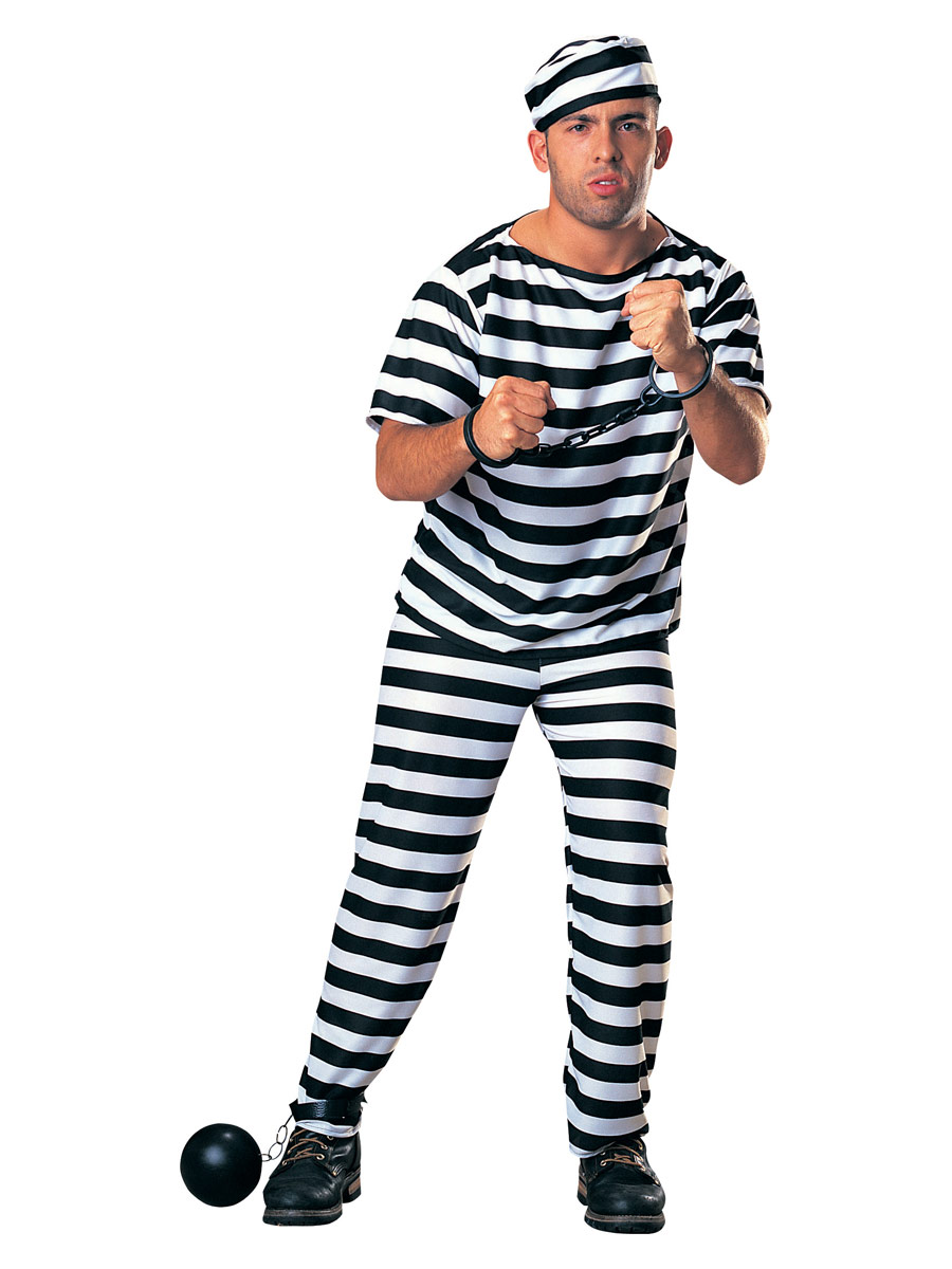 Dguisement Policier Costume homme prisonnier