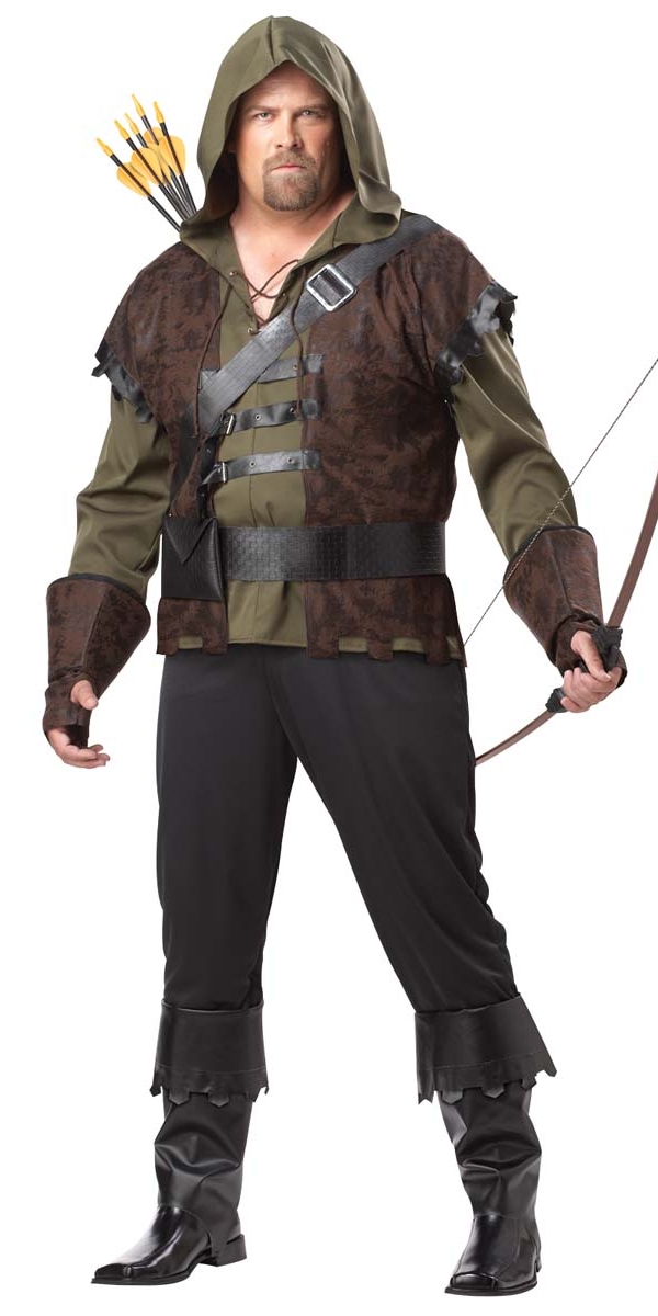 Dguisement Grande Taille Costume de Robin des bois de taille plus