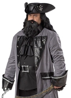 Barbe Noire Costume grande taille  Dguisement Grande Taille