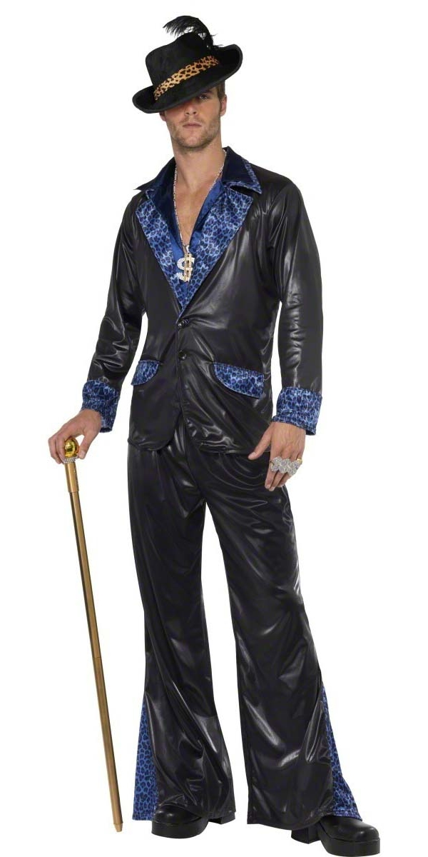 Pimp Daddy Costume Déguisement proxénète Déguisement Homme - 26/01/2024