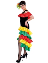 Costume Lady brsilien Dguisement Espagnol