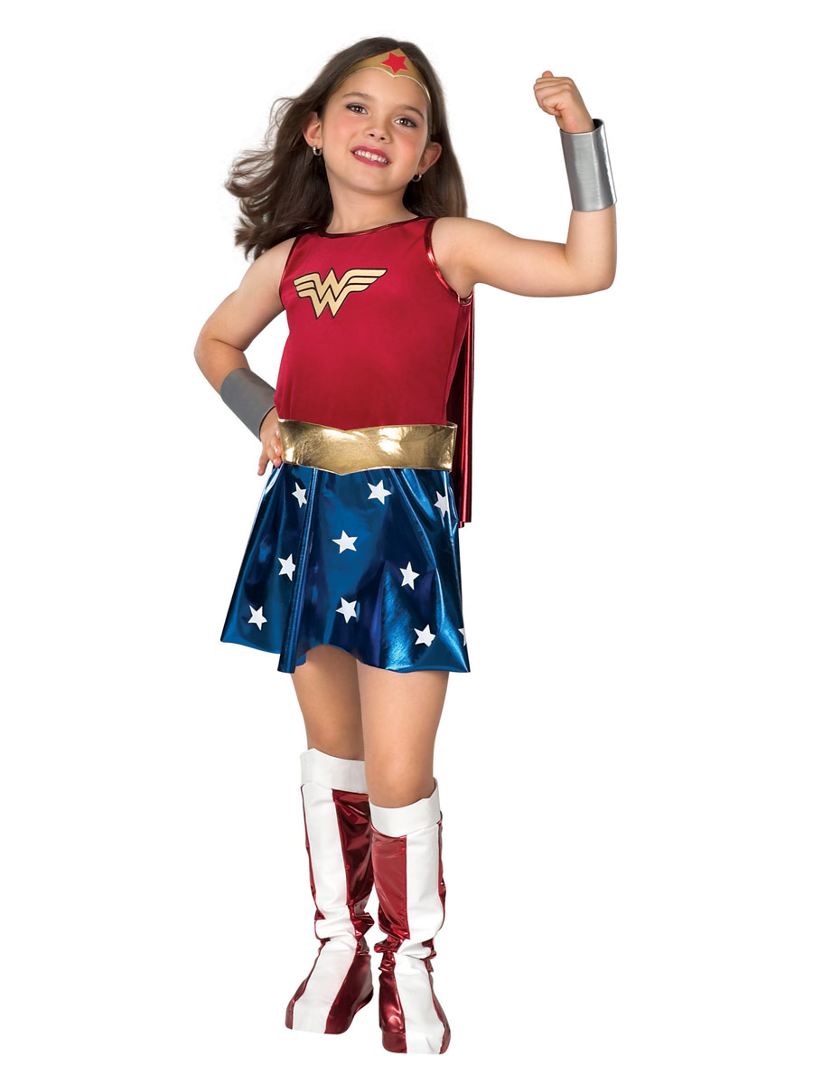 Enfant Super Hros Costume de Wonder Woman Childrens