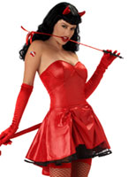 Ne pas marcher sur moi Betty Page Costume Dguisement diable