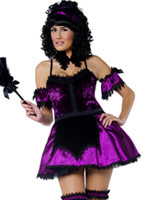 Costume de femme de mnage de manoir gothique Halloween Costume Femme