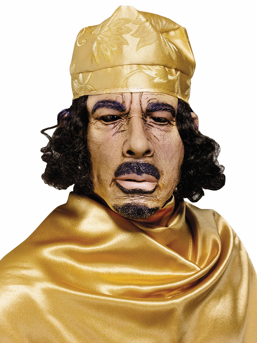 Masque Halloween Masque de Kadhafi Daffy