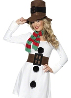 Miss Costume de bonhomme de neige Costume Mre Nol