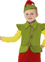 Costume garon Elf Costume Nol pour enfant