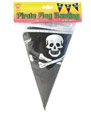 Accessoire de Pirate Drapeau de Pirate en forme de triangle Bunting