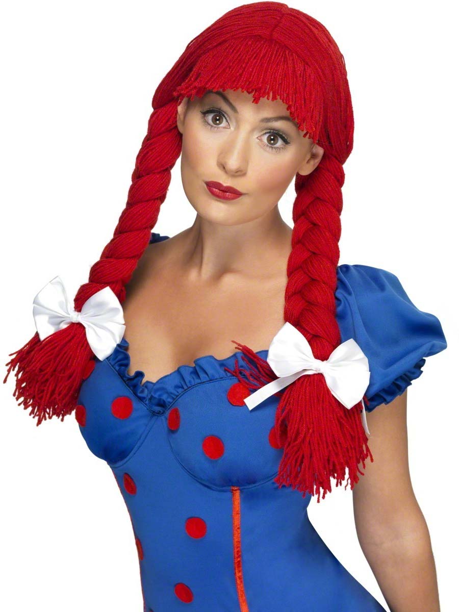 Perruque Femme Classique Rag Doll perruque rouge